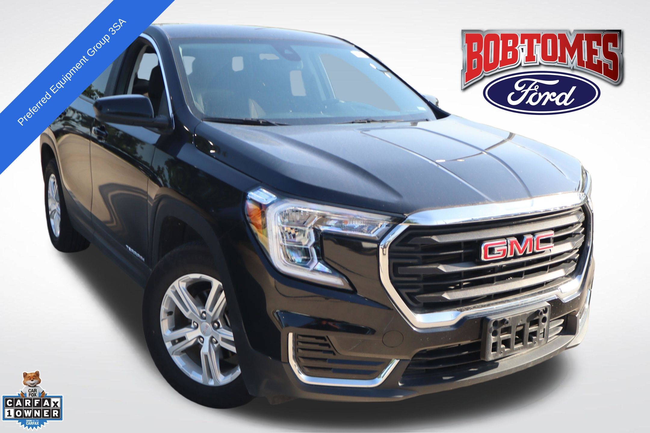 Black (Ebony Twilight Metallic) 2024 GMC Terrain SUV / Crossover All-Wheel Drive 9-Speed Automatic