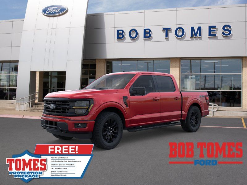 Ruby Red Metallic 2026 Ford F-150 Pickup Truck Four-Wheel Drive Automatic
