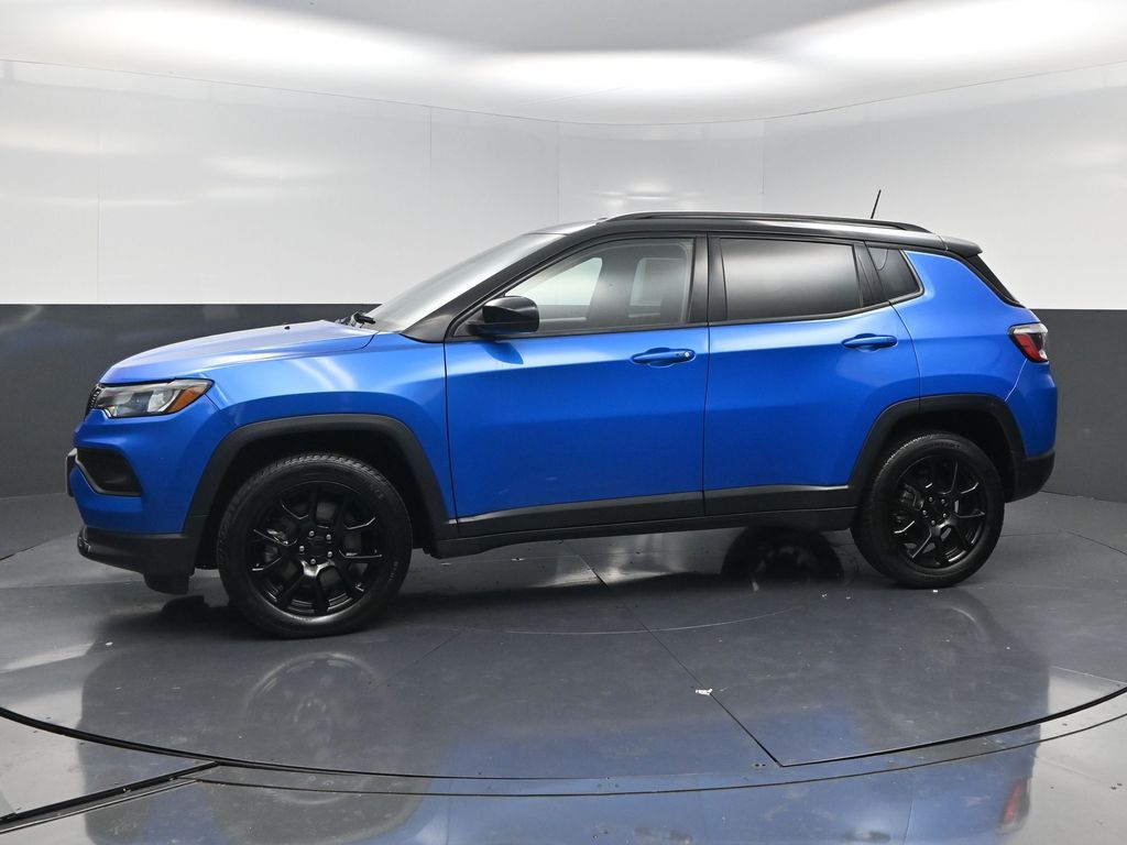 2023 Jeep Compass Latitude Blue at DeMontrond Auto Country