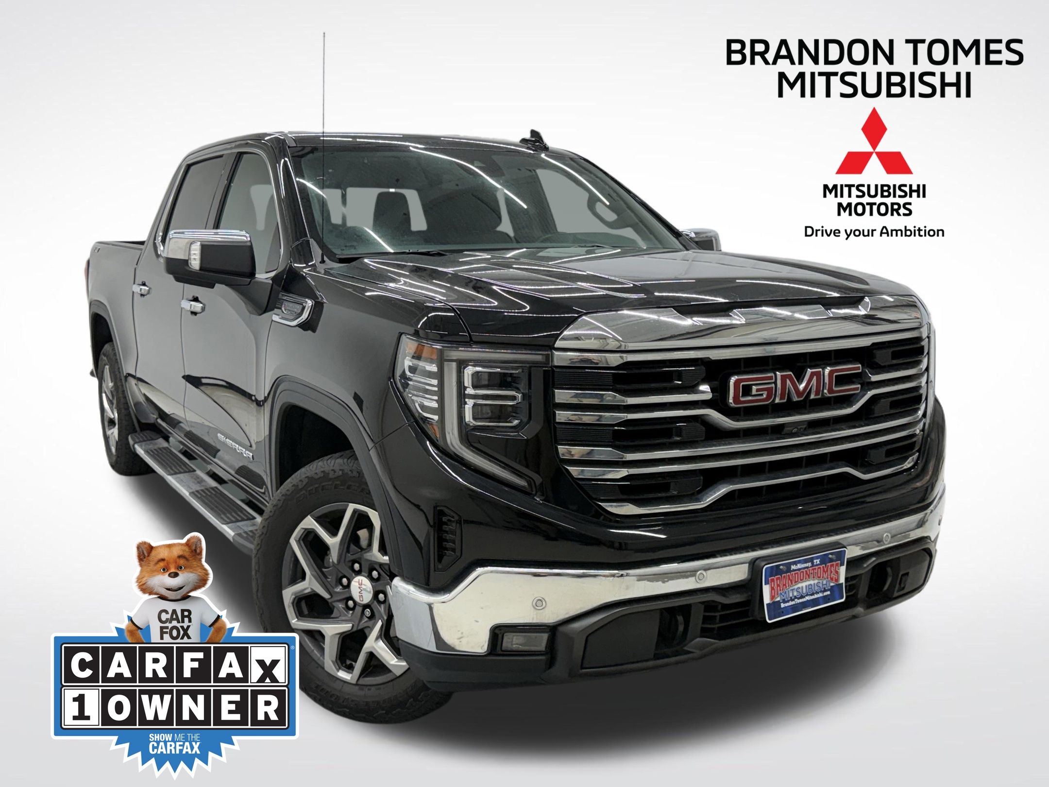 Onyx Black 2022 GMC Sierra 1500 Pickup Truck Four-Wheel Drive Automatic