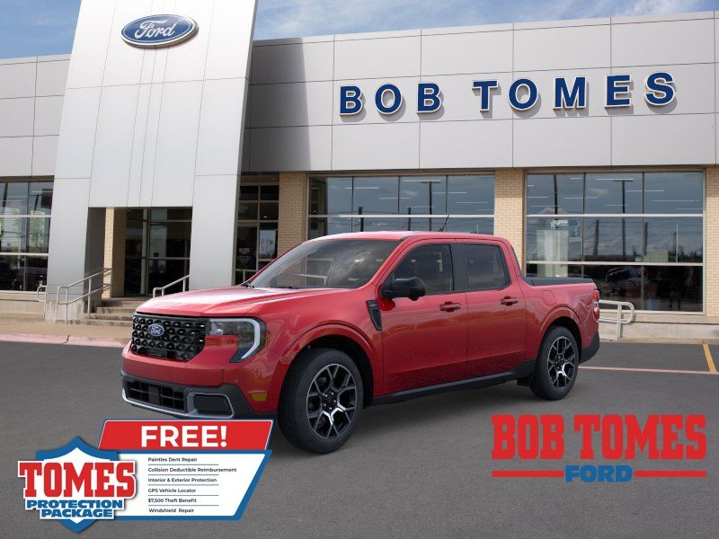 Ruby Red Metallic 2026 Ford Maverick Pickup Truck All-Wheel Drive 8-Speed Automatic