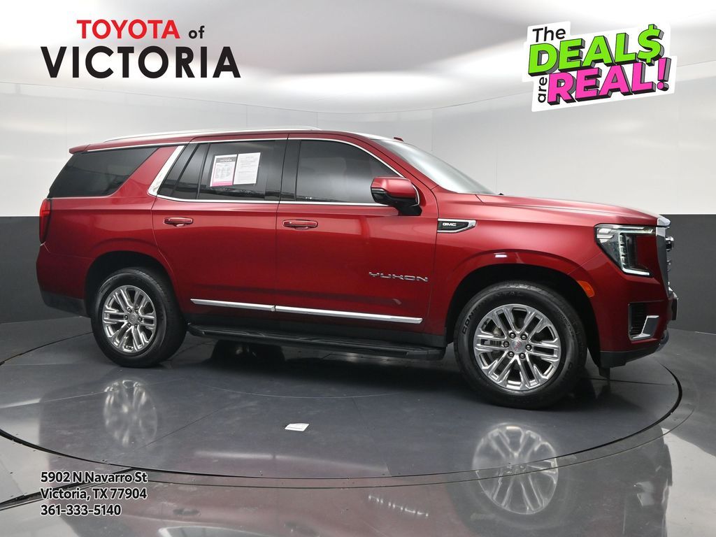2022 GMC Yukon SLT Red at Genesis of Spring
