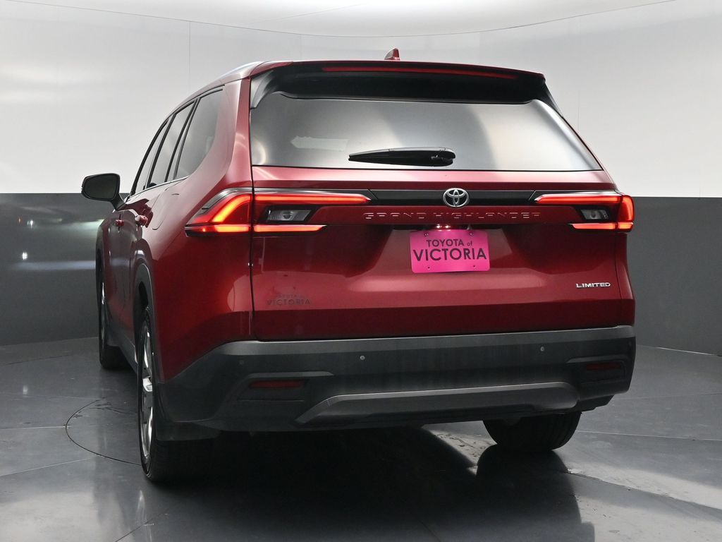 2024 Toyota Grand Highlander Limited Red at Gullo Toyota