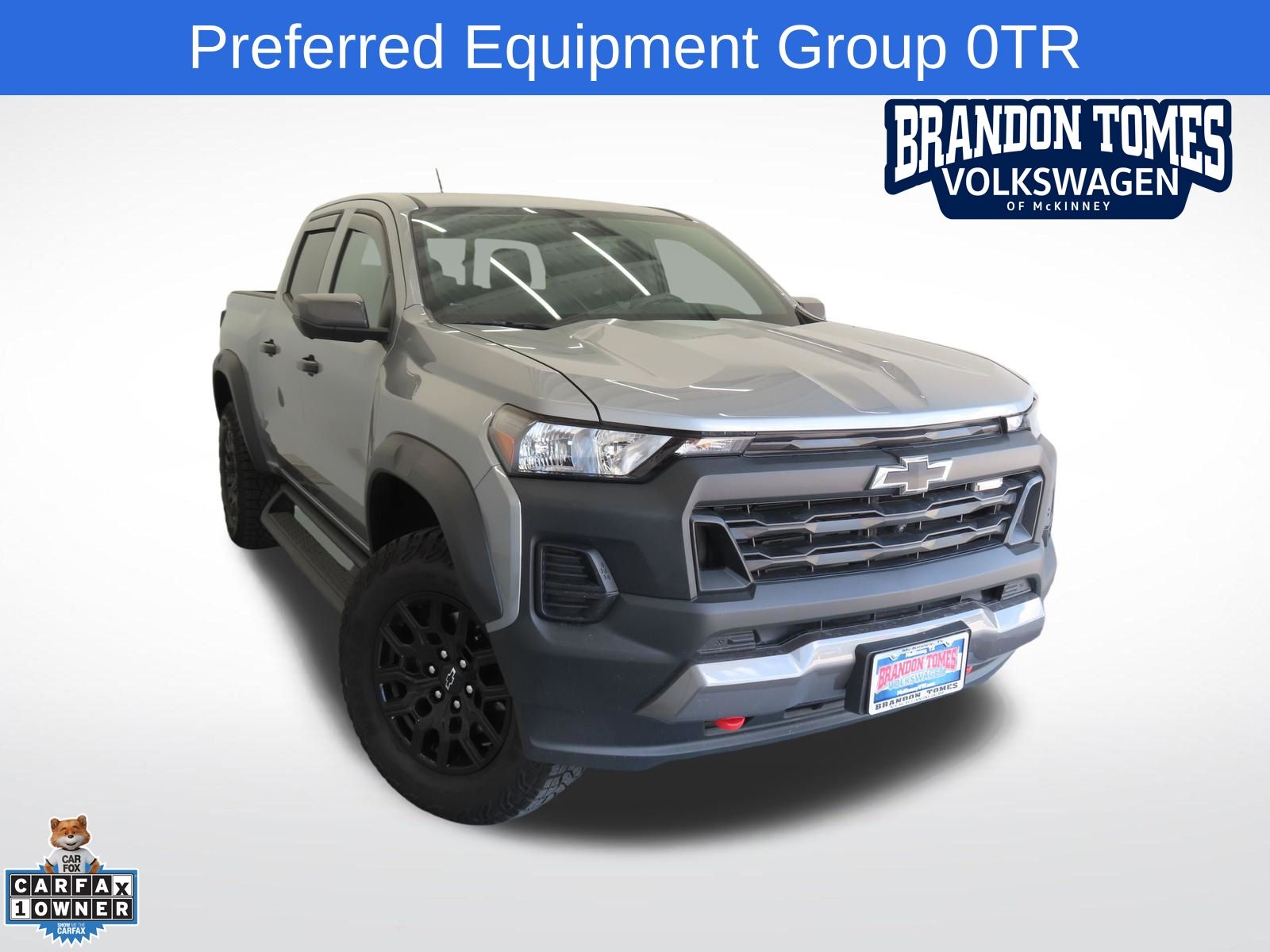 Sterling Gray Metallic 2025 Chevrolet Colorado Pickup Truck Four-Wheel Drive 8-Speed Automatic