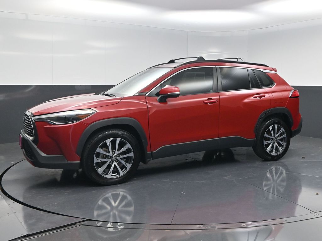 2022 Toyota Corolla Cross XLE Red at Toyota of Victoria