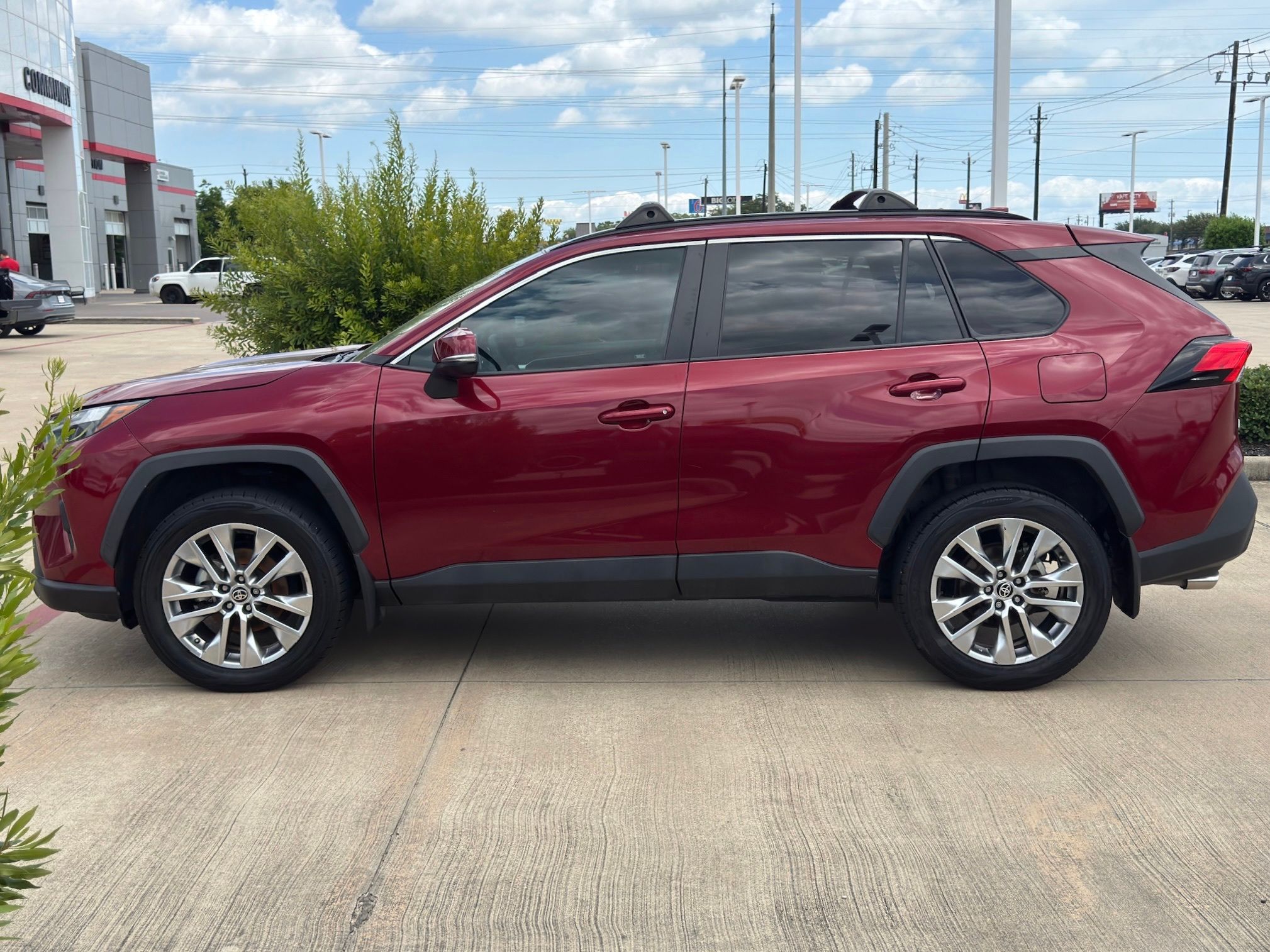 2023 Toyota RAV4 XLE Premium Red at Gullo Toyota