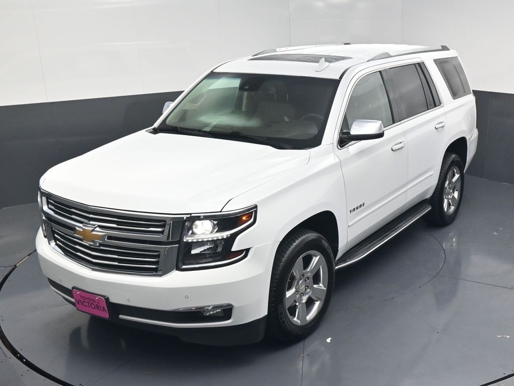 2020 Chevrolet Tahoe Premier White at Classic Elite Chevrolet Sugar Land