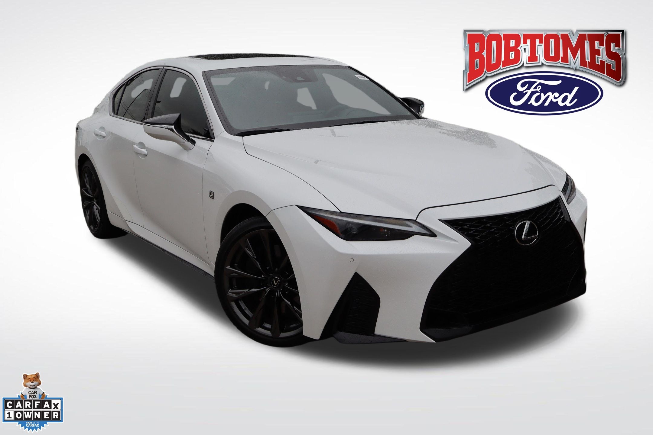 Ultra White 2021 Lexus IS 350 F Sport RWD Sedan Rear-Wheel Drive 8-Speed Automatic
