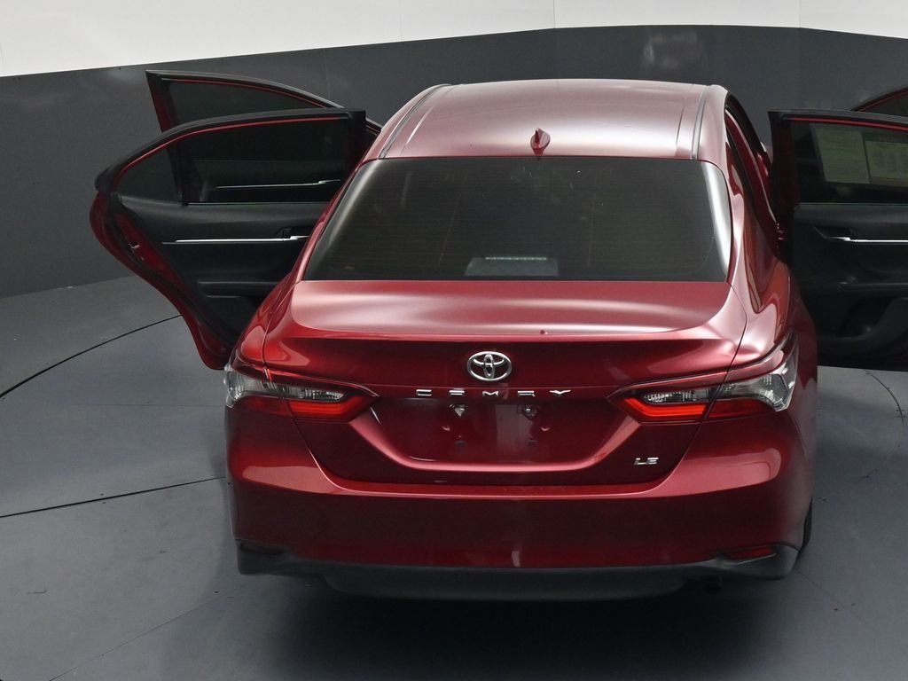 2022 Toyota Camry LE Red at Monument Chevrolet