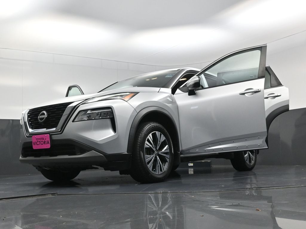 2022 Nissan Rogue SV Silver at DeMontrond Mazda