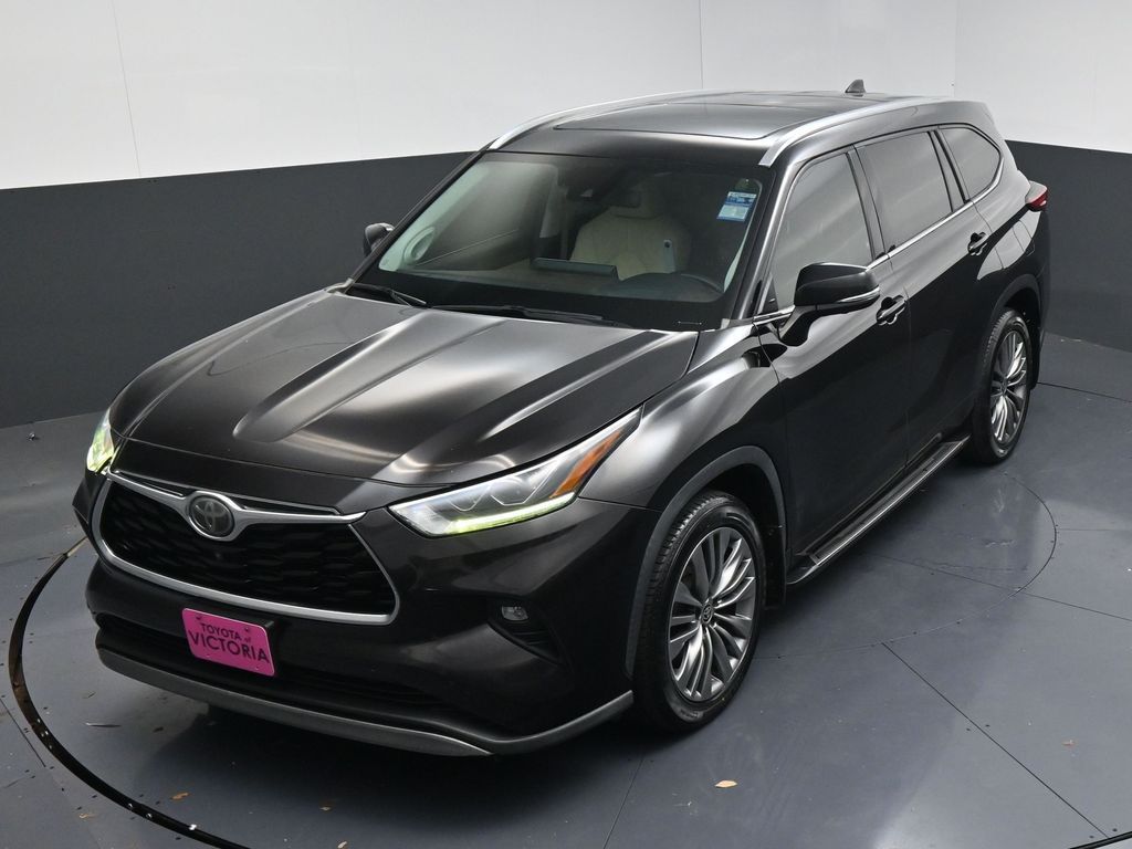 2021 Toyota Highlander Platinum Brown at Toyota of Victoria