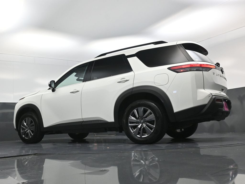 2025 Nissan Pathfinder SV White at Central Houston Nissan
