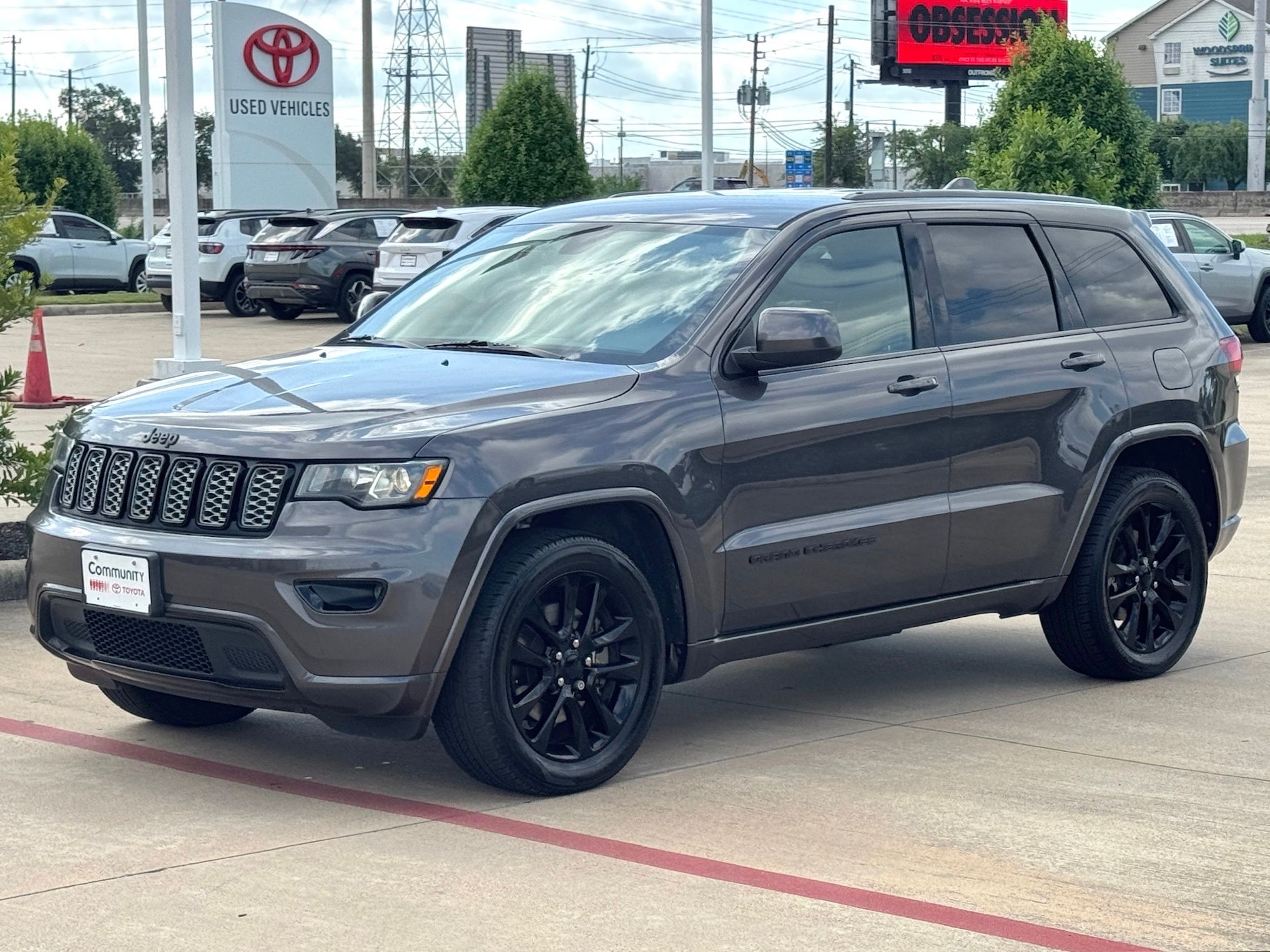 2021 Jeep Grand Cherokee Laredo X Gray at Wharton Chevrolet GMC