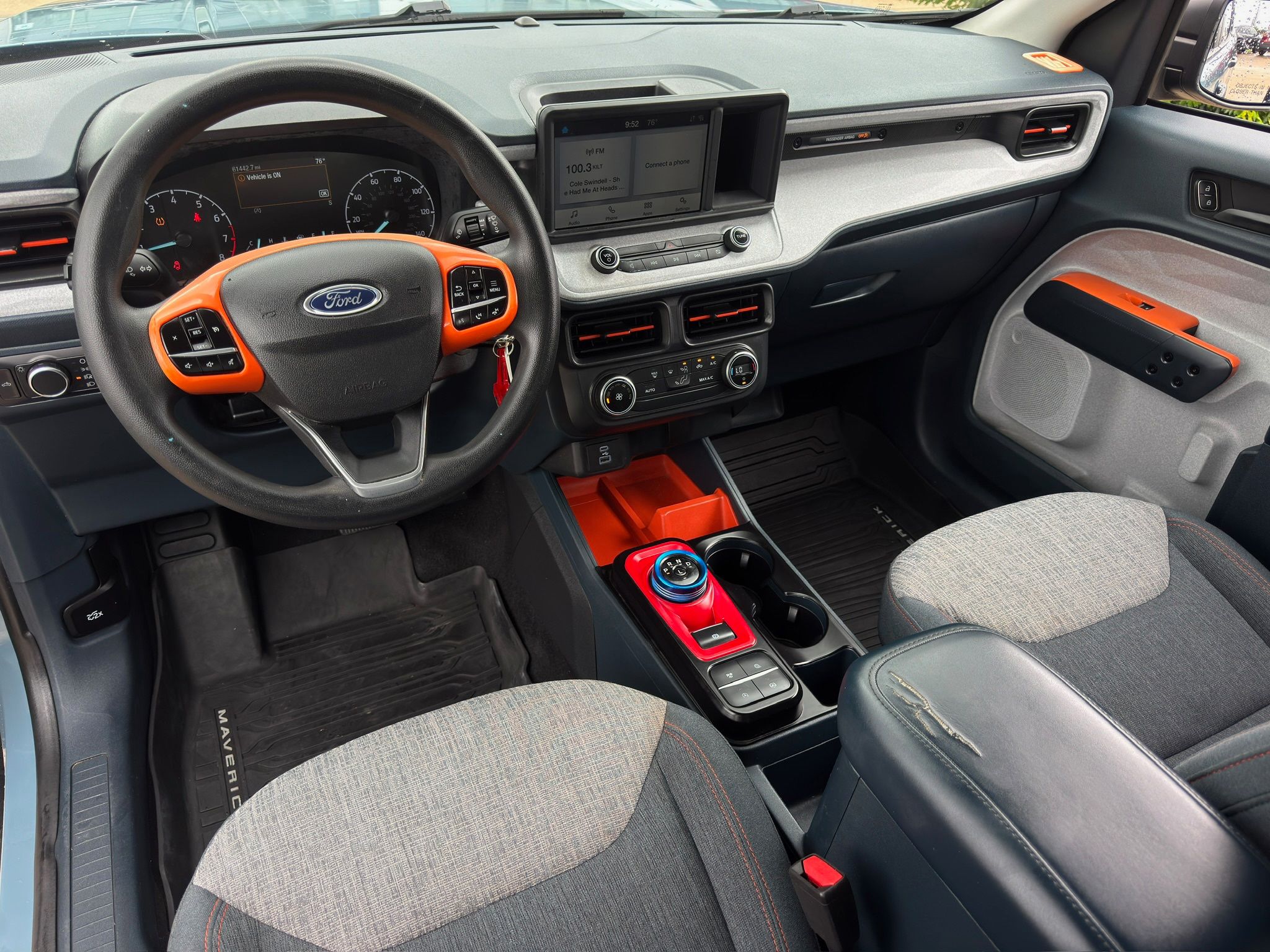 2022 Ford Maverick XLT Blue at DeMontrond Mazda