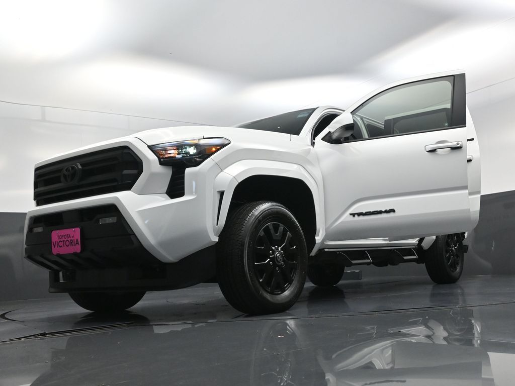 2026 Toyota Tacoma SR5 White at Gullo Toyota