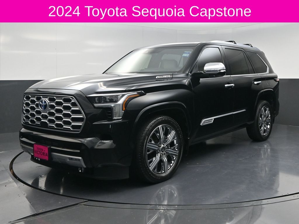 2024 Toyota Sequoia Capstone Black at Bayway Cadillac of The Woodlands