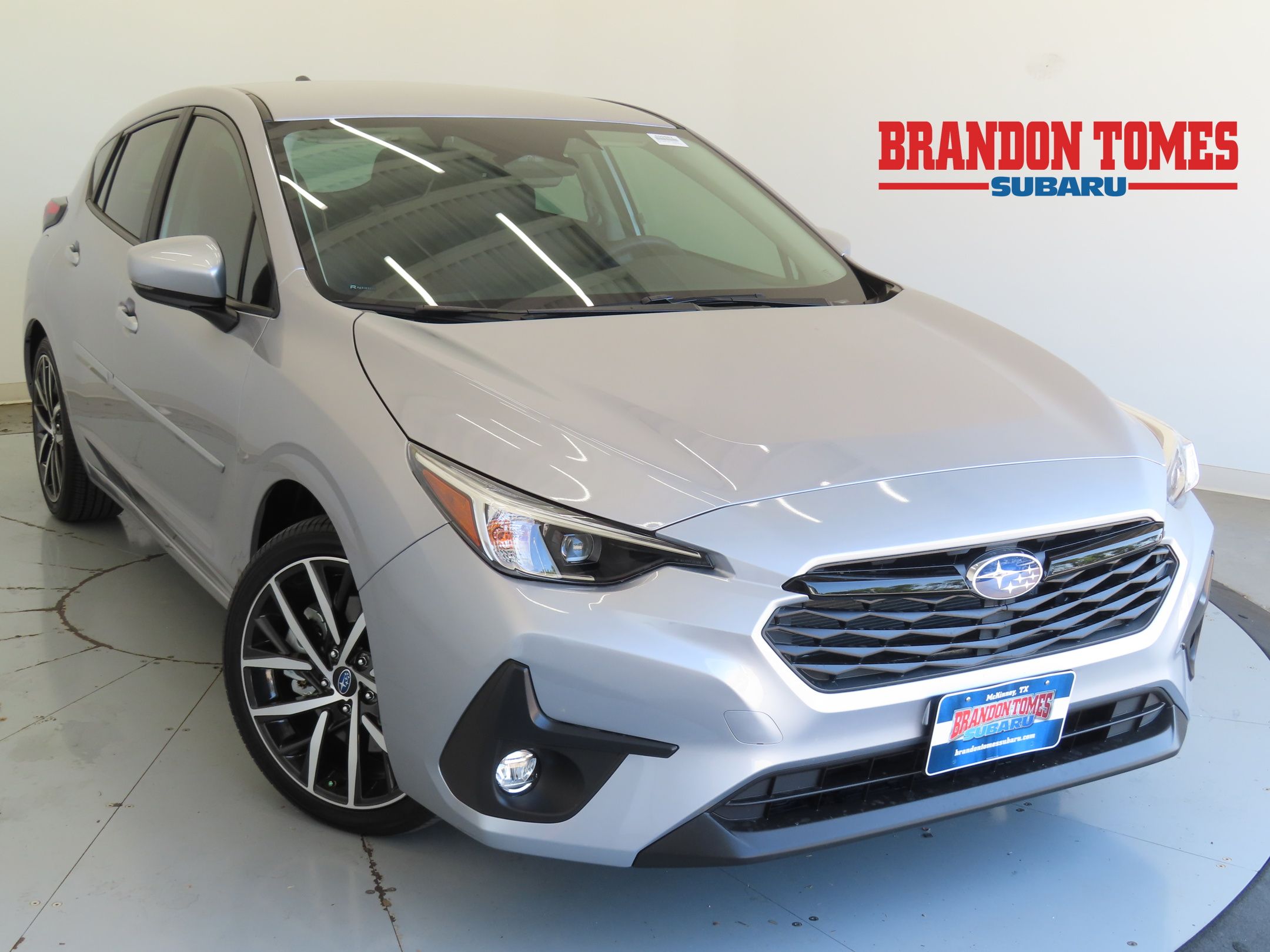 Silver Metallic 2026 Subaru Impreza Wagon All-Wheel Drive Continuously Variable Transmission