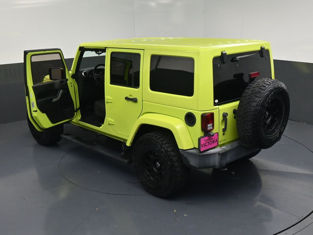 2017 Jeep Wrangler Unlimited Rubicon Green at Classic Chevrolet Galveston
