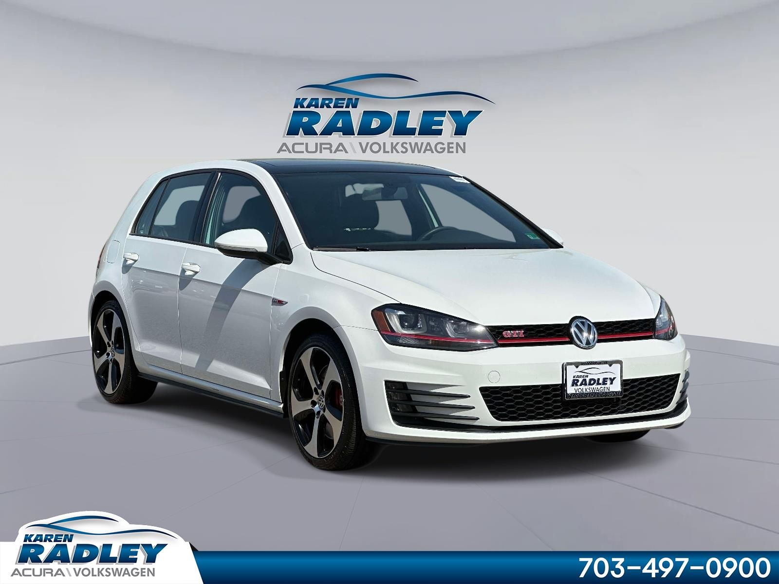 2016 Volkswagen Golf GTI 2.0T Autobahn 4-Door FWD with Performance Package