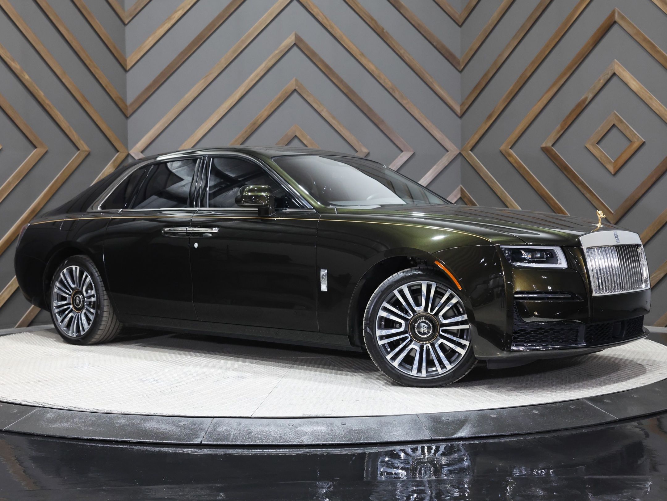 Green 2023 Rolls-Royce Ghost AWD Sedan All-Wheel Drive 8-Speed Automatic