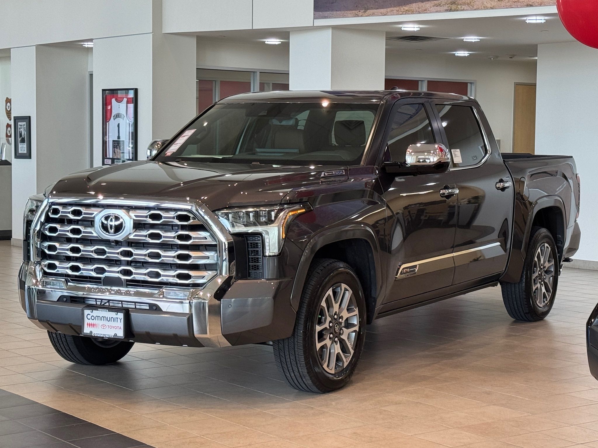 2026 Toyota Tundra Hybrid 1794 Edition Gray at Community Toyota