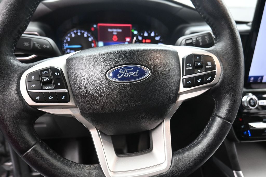 2023 Ford Explorer Limited Silver at North Houston Mitsubishi