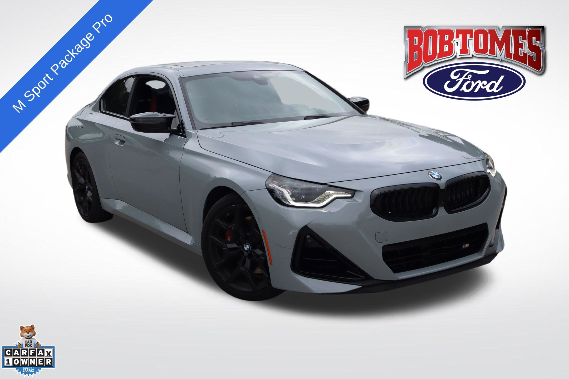 Gray Metallic 2025 BMW 2 Series M240i Coupe xDrive Coupe All-Wheel Drive 8-Speed Automatic