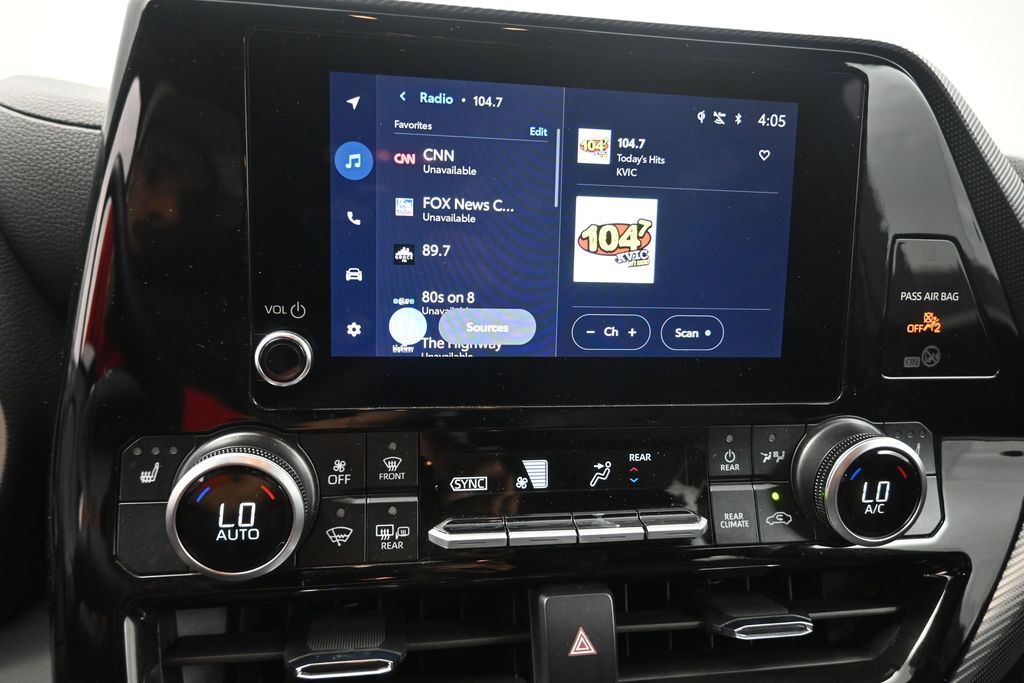 2025 Toyota Highlander XSE Black at Don McGill Toyota