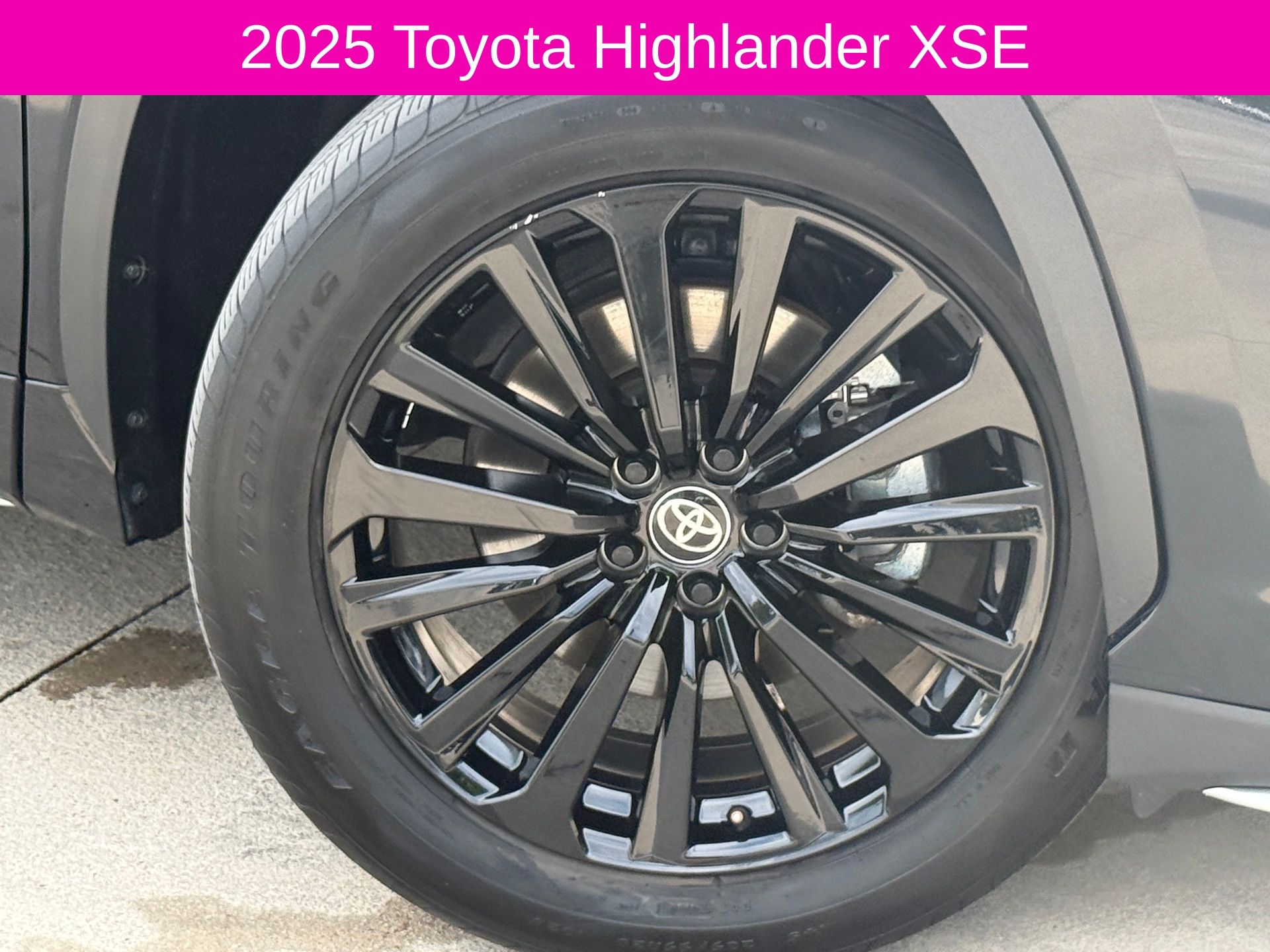 2025 Toyota Highlander XSE Black at Don McGill Toyota