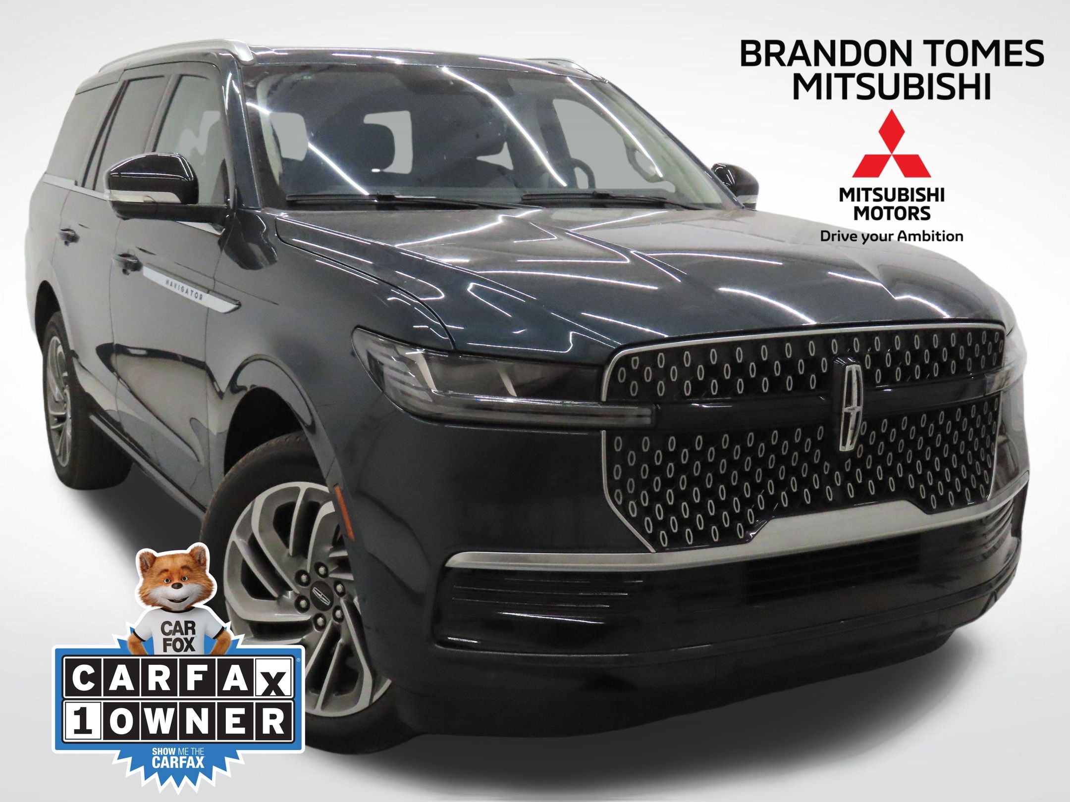 Blue Metallic 2025 Lincoln Navigator SUV / Crossover Four-Wheel Drive Automatic