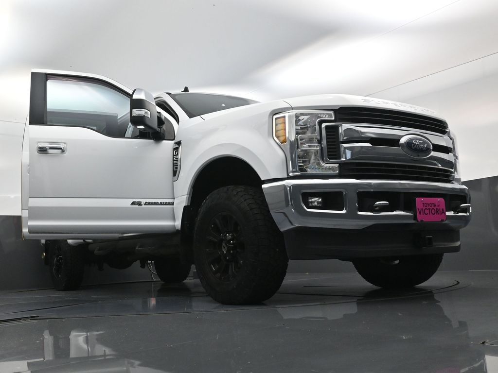 2019 Ford F-250SD XLT White at Emmons Autoplex