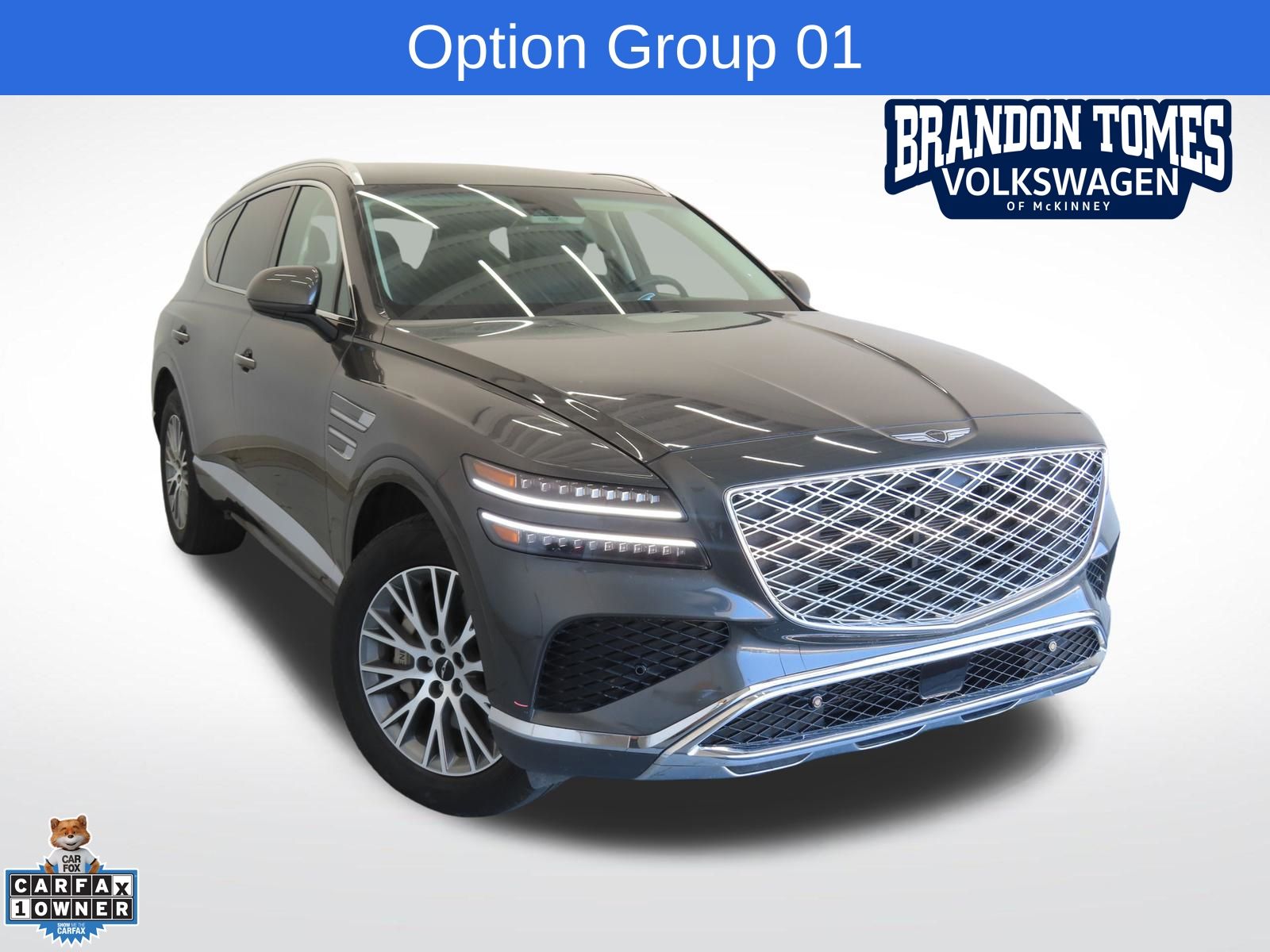 Gray 2025 Genesis GV80 SUV / Crossover All-Wheel Drive 8-Speed Automatic