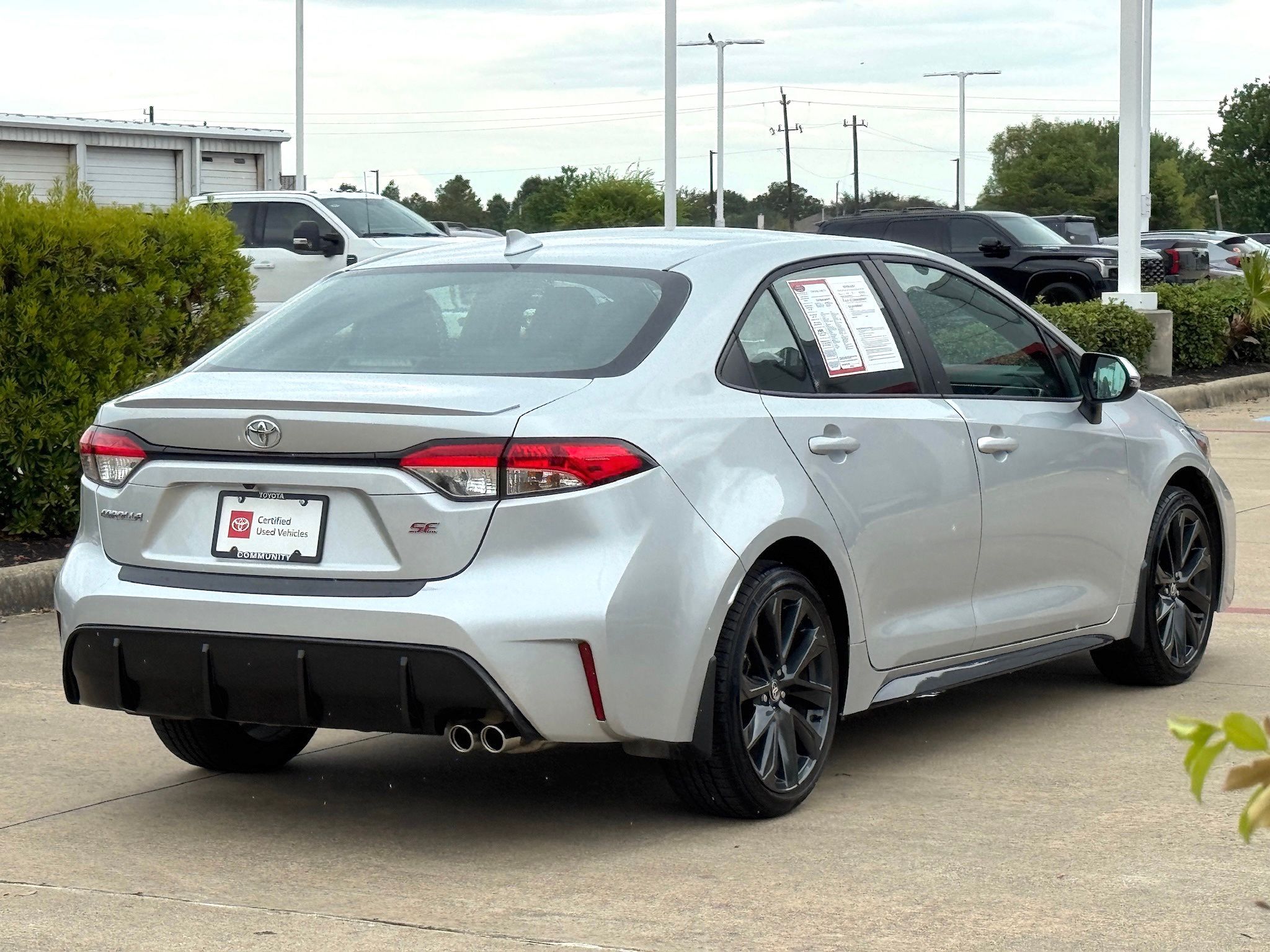 2025 Toyota Corolla SE Silver at Don McGill Toyota