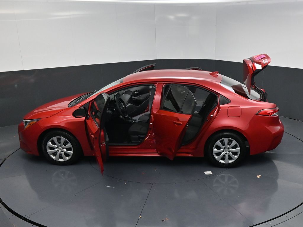 2021 Toyota Corolla LE Red at DeMontrond Auto Country