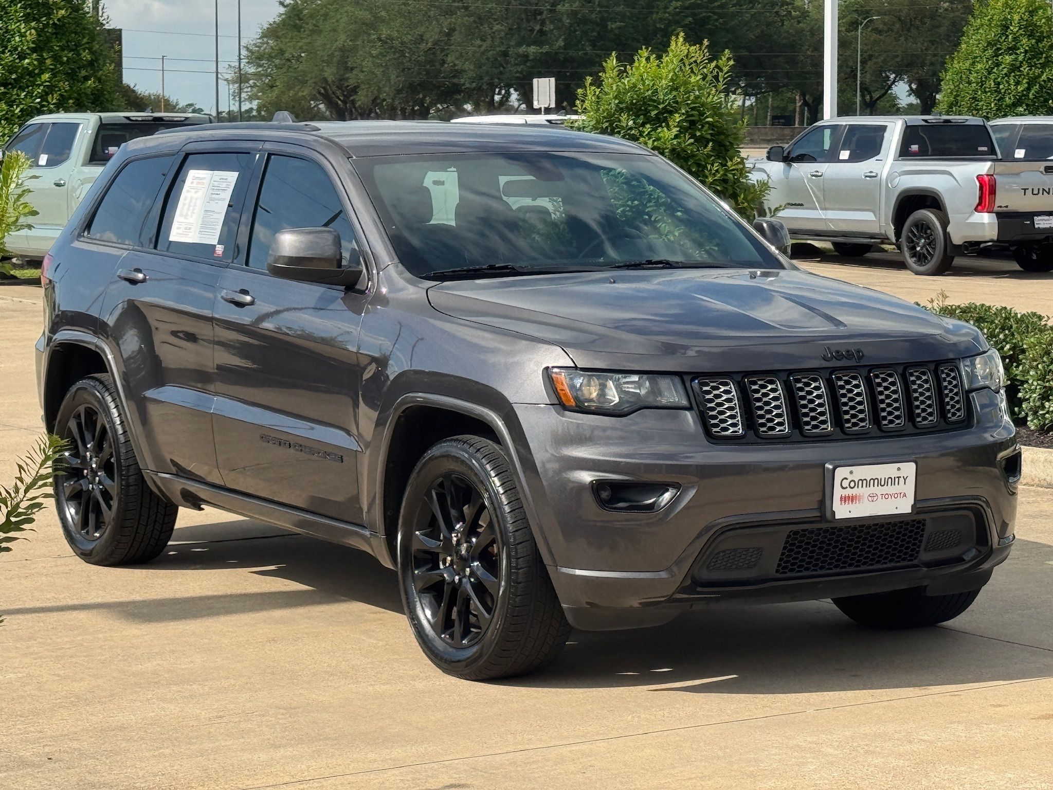 2021 Jeep Grand Cherokee Laredo X Gray at Wharton Chevrolet GMC