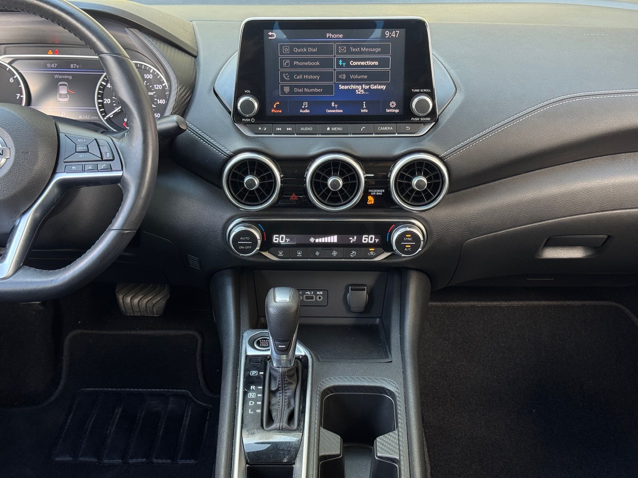 2020 Nissan Sentra SV White at Central Houston Nissan
