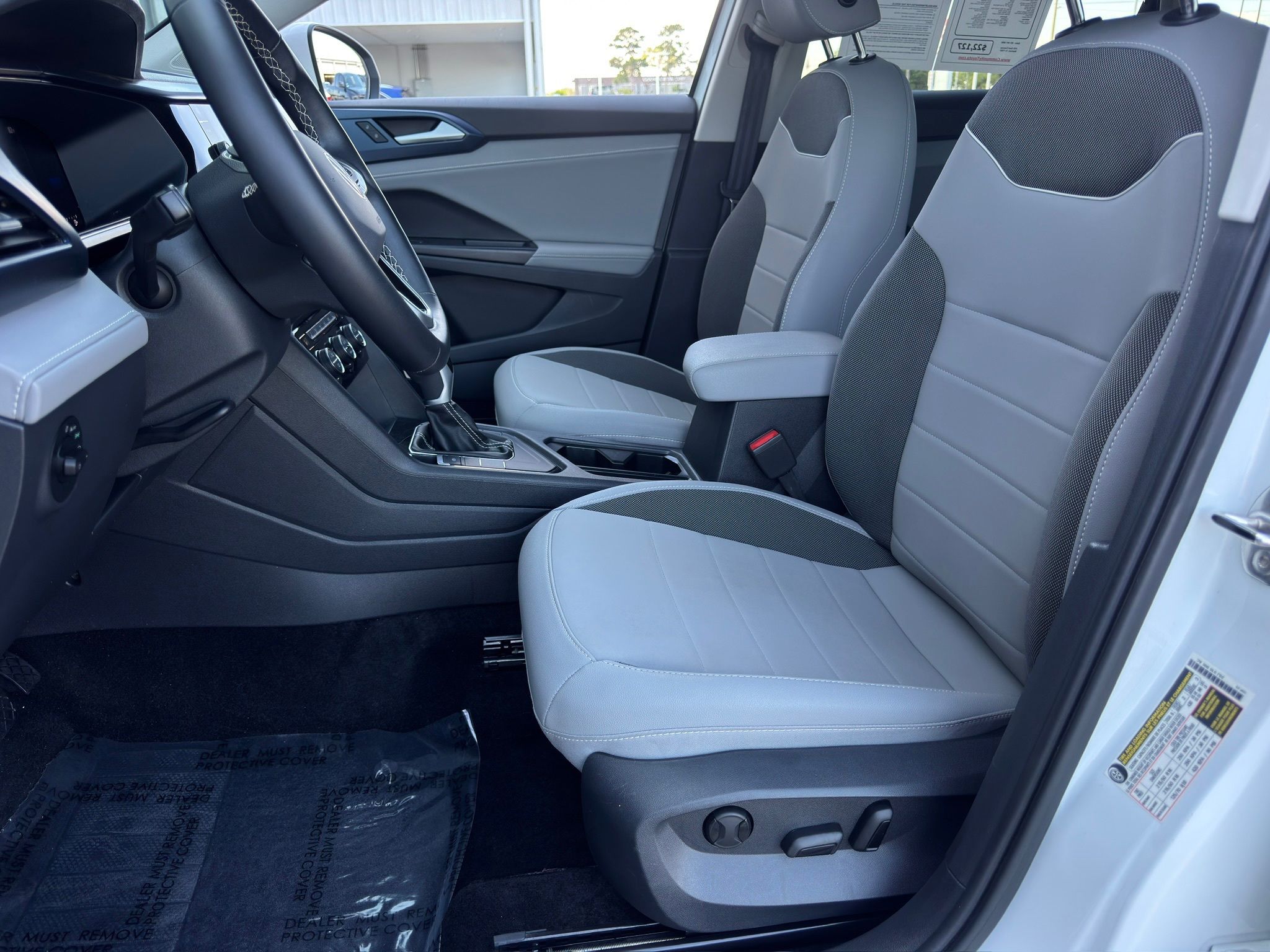 2024 Volkswagen Taos 1.5T SE White at DeMontrond Automotive Group