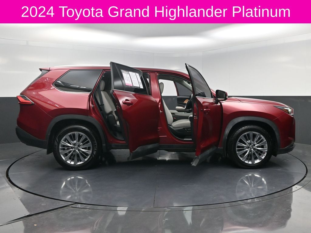 2024 Toyota Grand Highlander Platinum Red at Don McGill Toyota