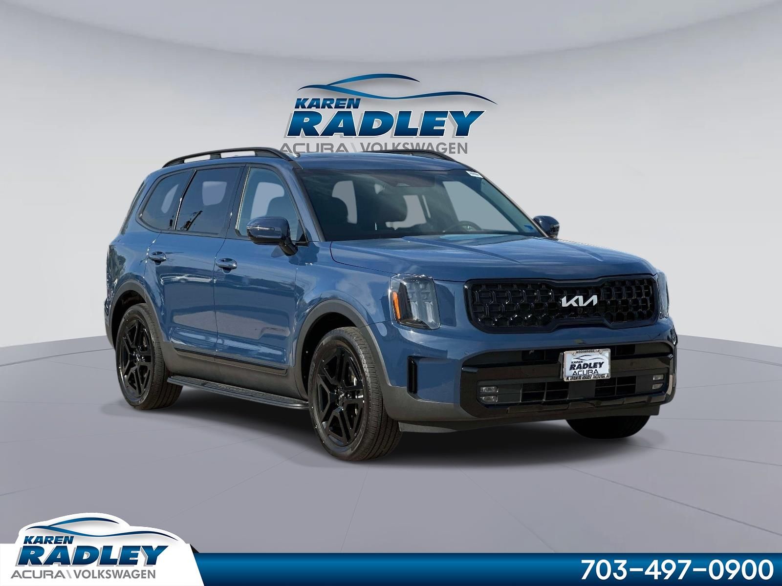 Midnight Lake Blue 2024 Kia Telluride SX X-Line AWD SUV / Crossover All-Wheel Drive 8-Speed Automatic