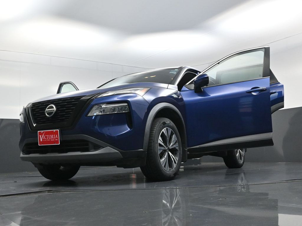 2021 Nissan Rogue SV Blue at Wharton Ford