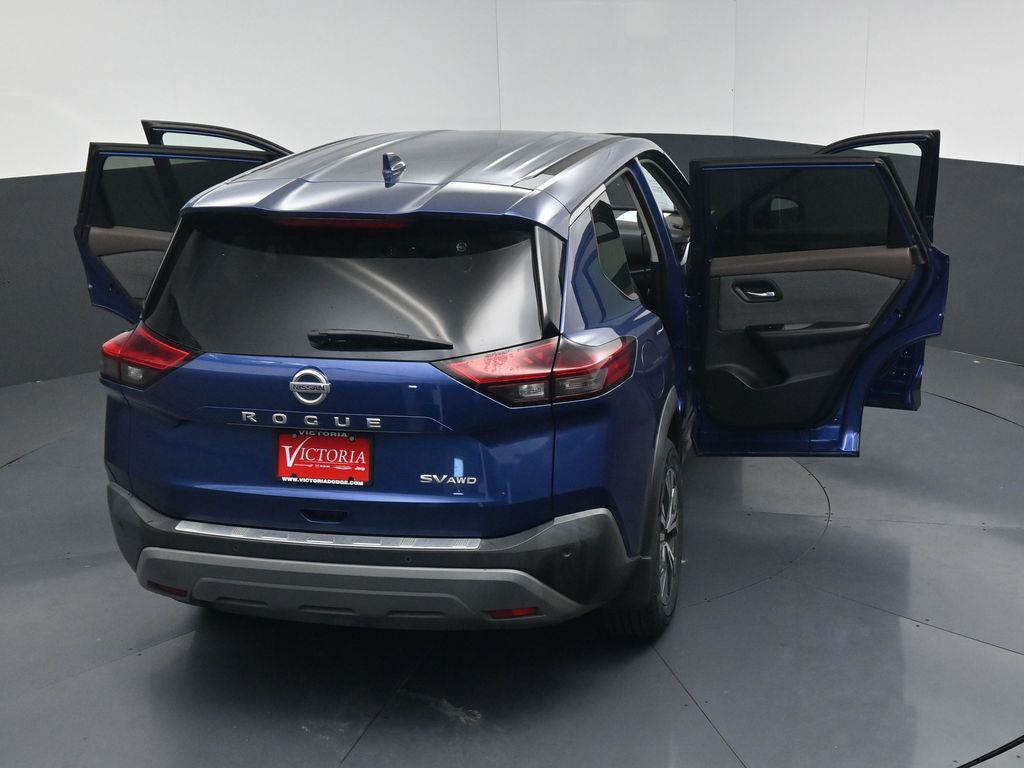 2021 Nissan Rogue SV Blue at Wharton Ford