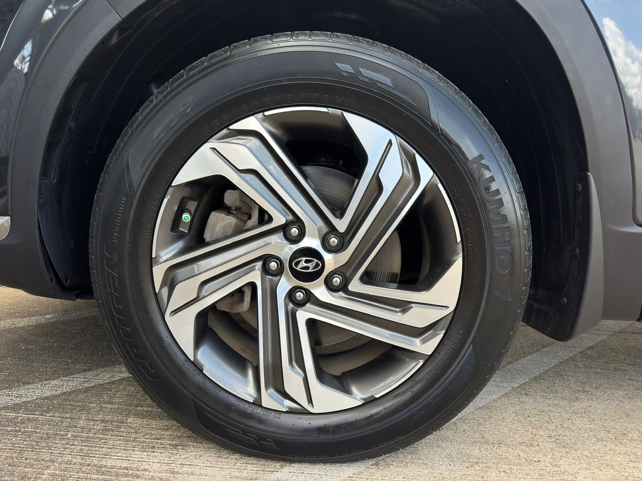 2022 Hyundai Santa Fe SEL Gray at Joe Myers Mazda Kia