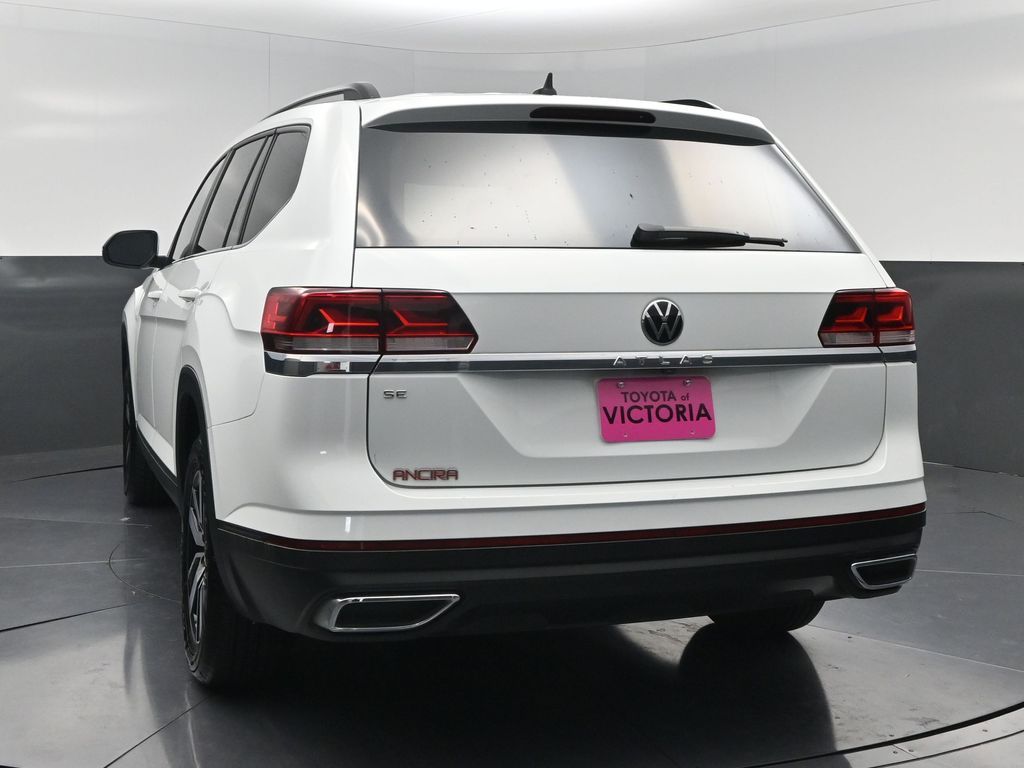 2022 Volkswagen Atlas 2.0T SE White at Wharton Ford