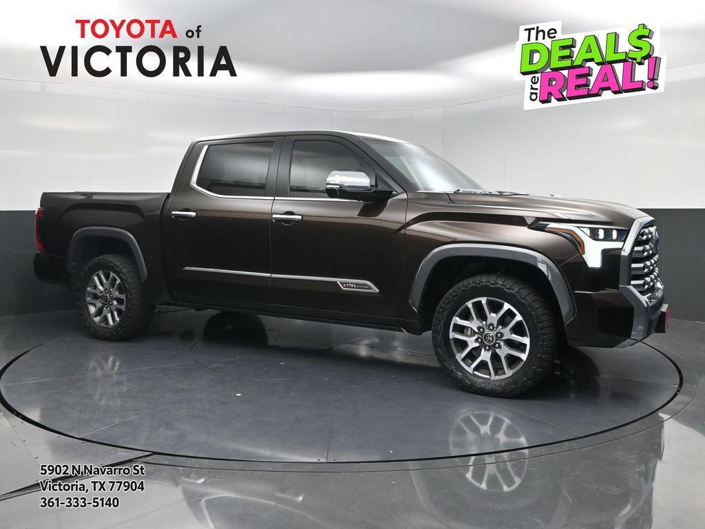 2024 Toyota Tundra Hybrid 1794 Edition Brown at Gullo Toyota