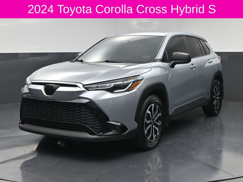 2024 Toyota Corolla Cross Hybrid S Silver at Monument Chevrolet