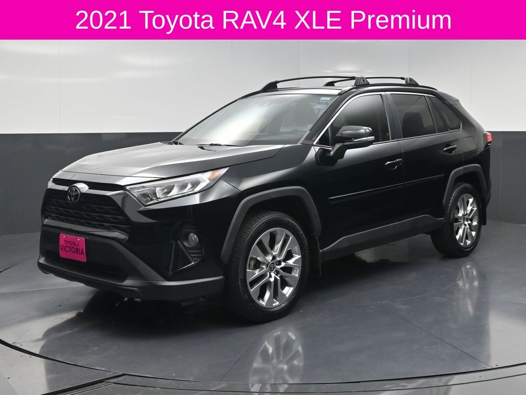 2021 Toyota RAV4 XLE Premium Black at DeMontrond Auto Country