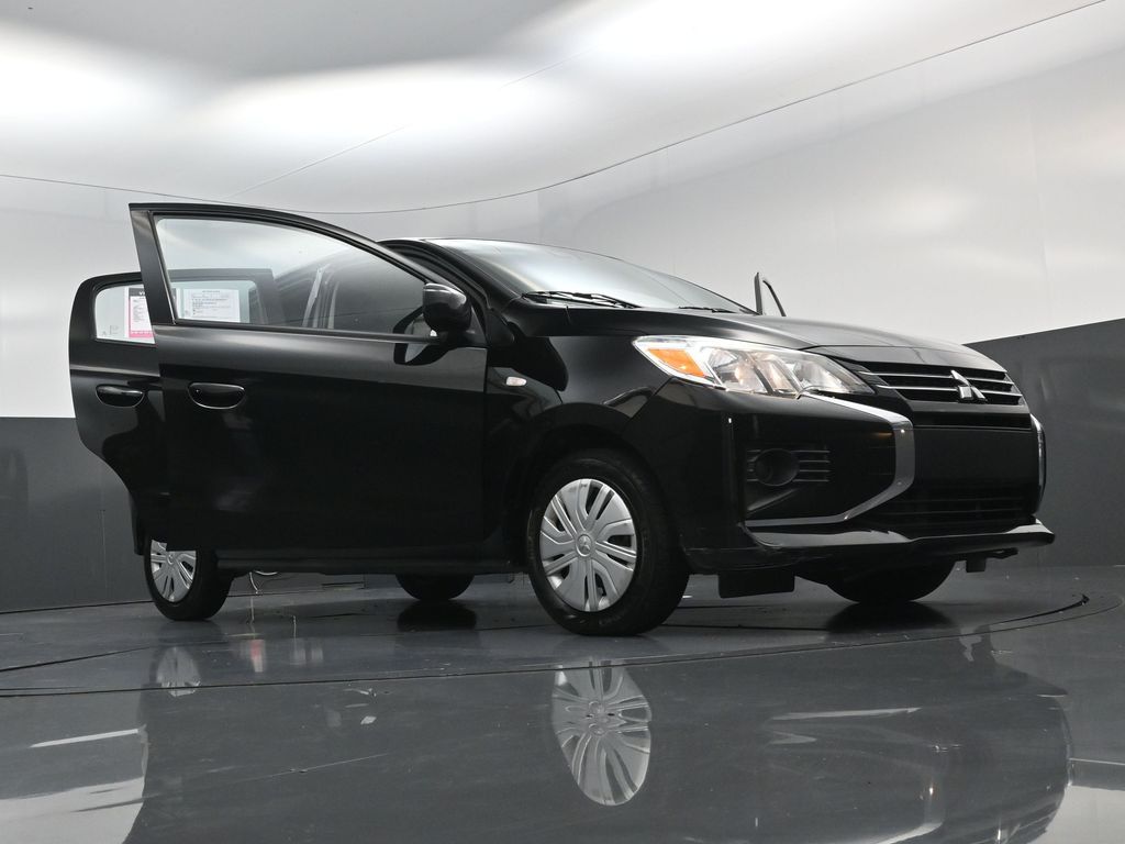 2024 Mitsubishi Mirage ES Black at North Houston Mitsubishi