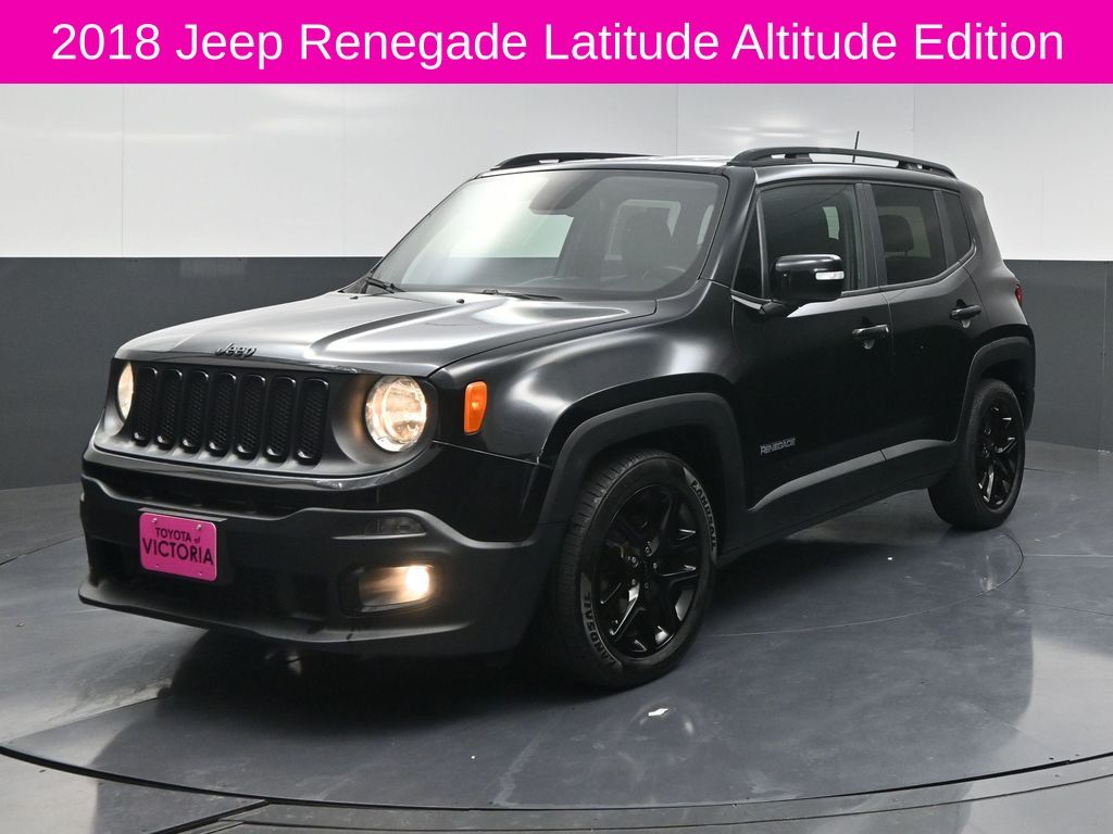 2018 Jeep Renegade Altitude Black at Texan Dodge Chrysler Jeep Ram