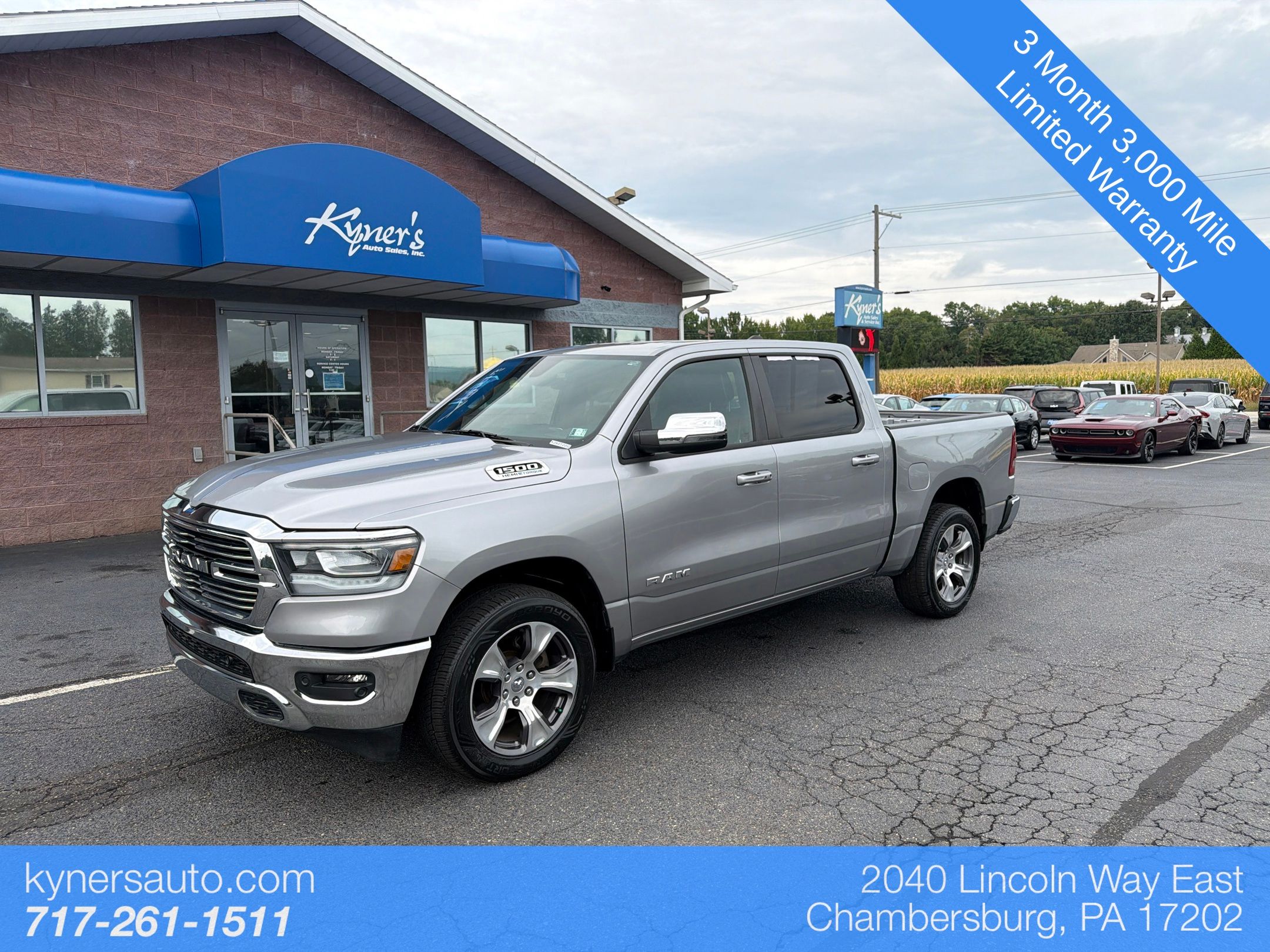 2024 RAM 1500 Laramie Crew Cab 4WD
