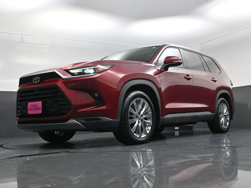 2024 Toyota Grand Highlander Platinum Red at Don McGill Toyota